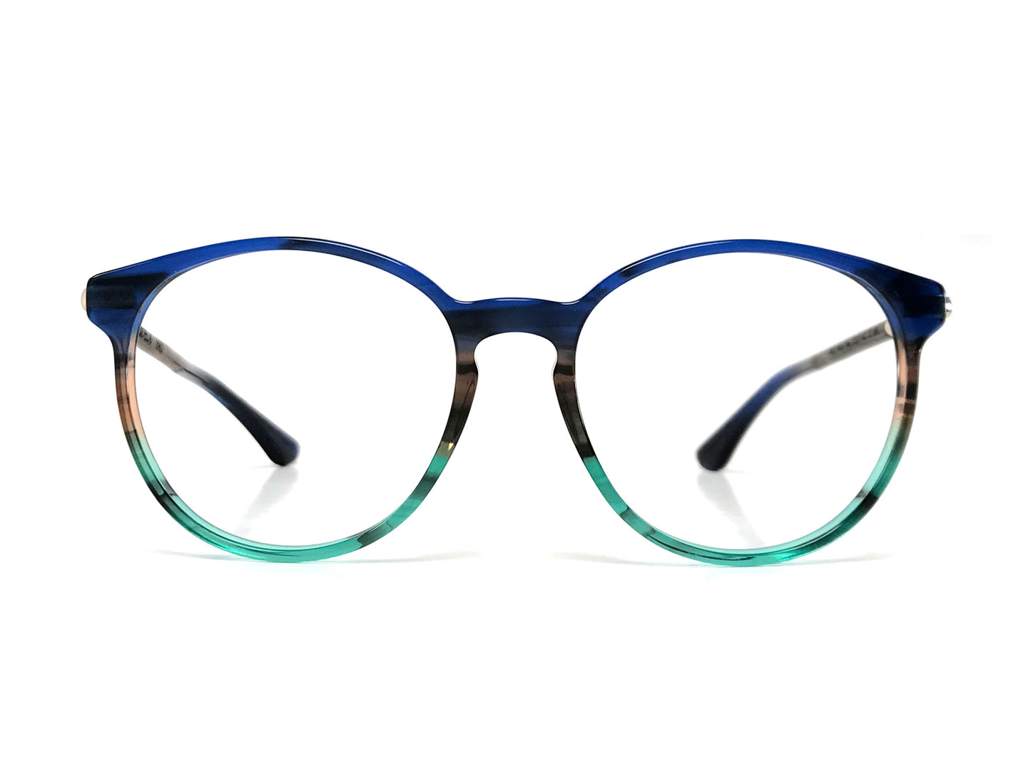 Woodfellas Brillenfassung Halo 11020 Walnussholz Blau
