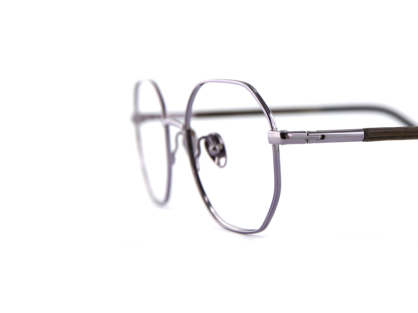 Woodfellas Brillenfassung Flex 11051 Schwarzeiche Lavendel