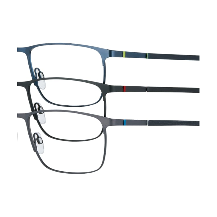 VISTAN Brille 2429-3 dunkelgrau matt
