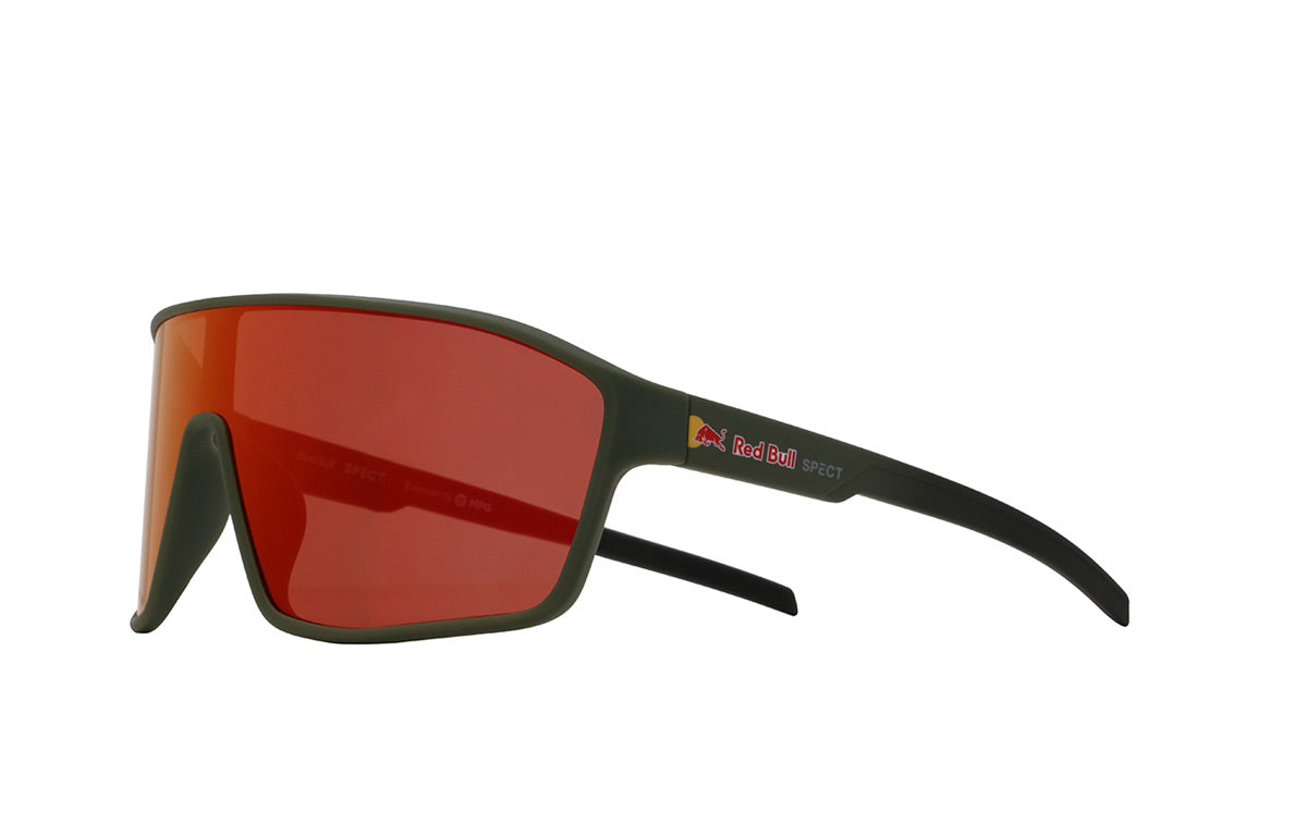 Red Bull SPECT Eyewear Sonnenbrille DAFT-015 Olivgrün