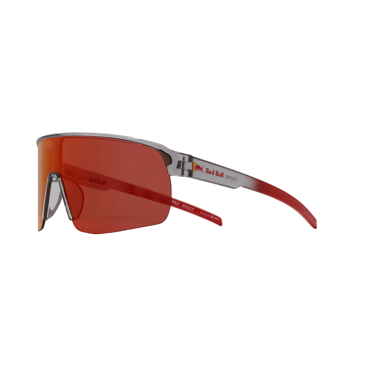 Red Bull SPECT Eyewear Sonnenbrille DAKOTA-013 transparent grau rot