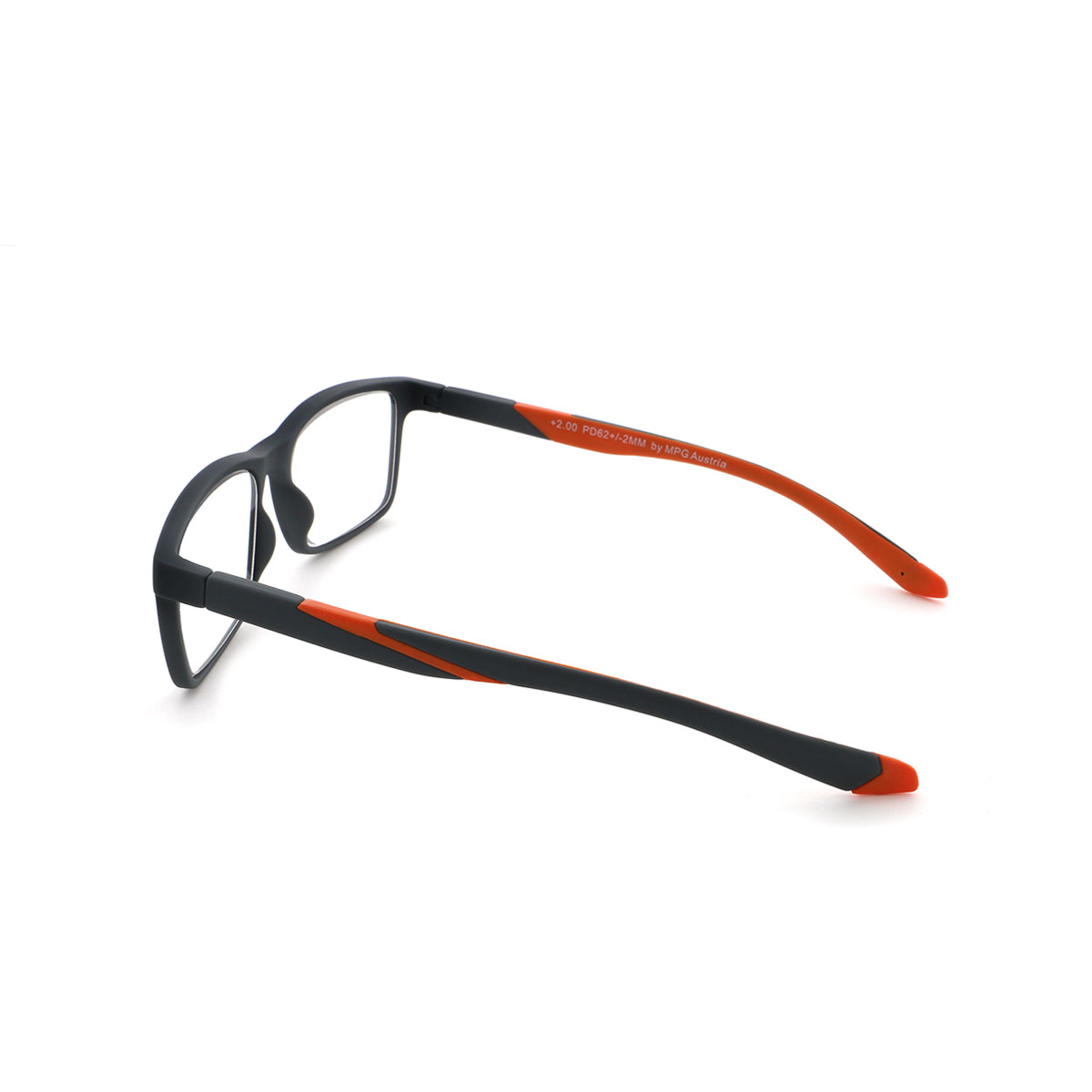 MPO Lesehilfe KLH213-1 grau orange