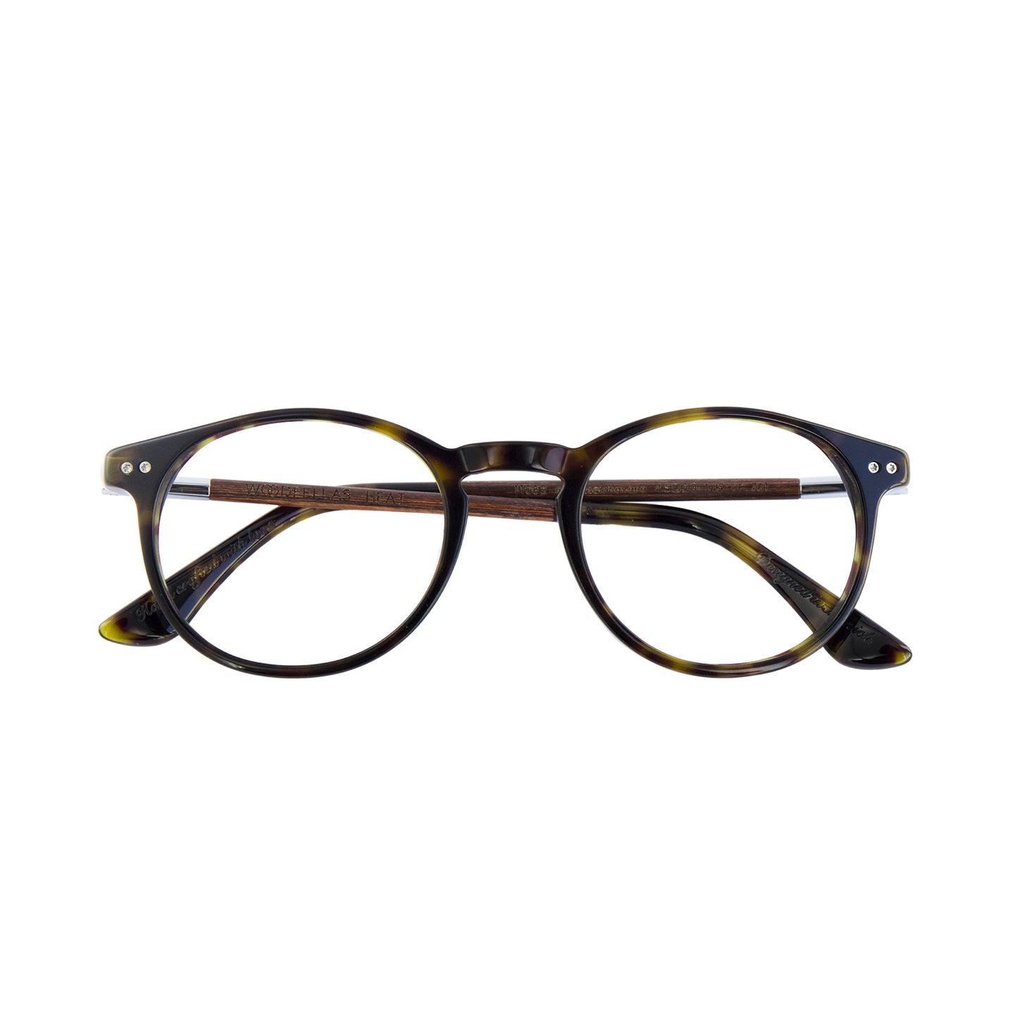 Woodfellas Brillenfassung Heat 11082 Ebenholz Havanna