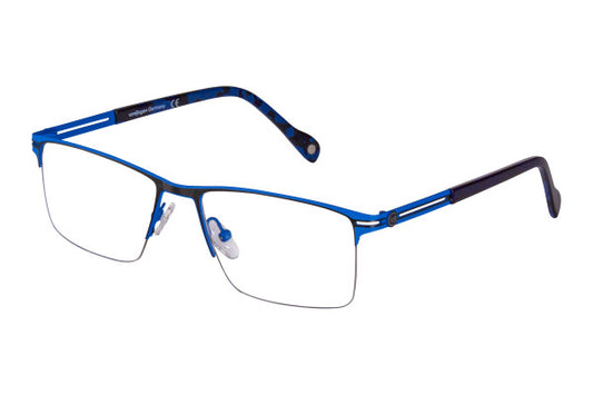 vonBogen Brille VB117-03 Blau Schwarz