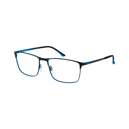 ROY ROBSON Brille 10074-1 dunkelgrau metallic auf blau matt