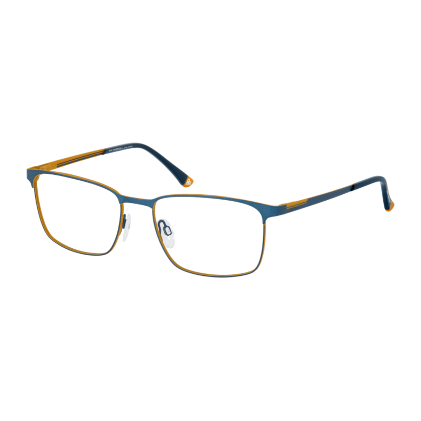 ROY ROBSON Brille 10081-1 dunkelblau metallic auf ocker matt
