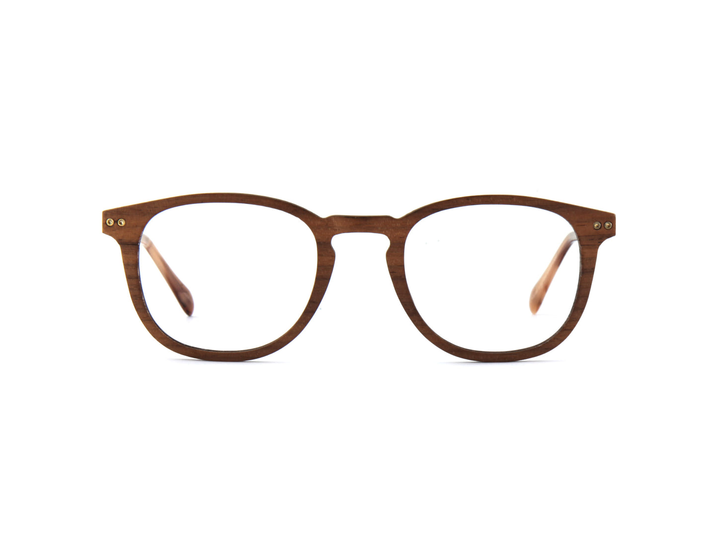 Woodfellas Brillenfassung Bogenhausen Air 10997 Walnussholz Gold