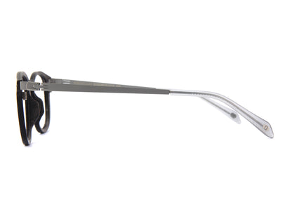 Woodfellas Brillenfassung Bogenhausen Air 10997 Schwarzeiche Silber