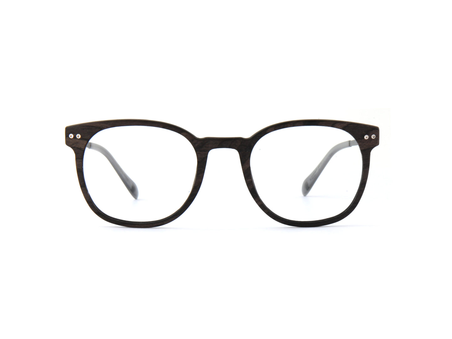 Woodfellas Brillenfassung Pottenstein Air 11029 Schwarzeiche Silber