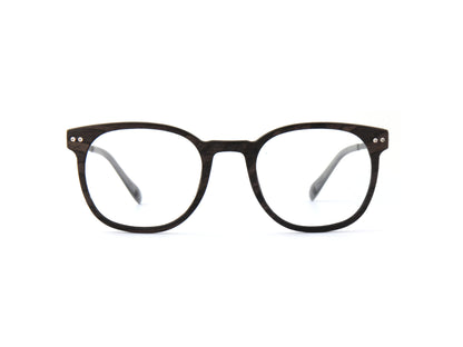 Woodfellas Brillenfassung Pottenstein Air 11029 Schwarzeiche Silber