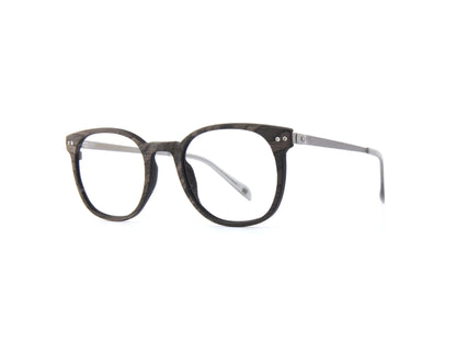 Woodfellas Brillenfassung Pottenstein Air 11029 Schwarzeiche Silber