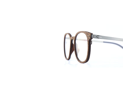 Woodfellas Brillenfassung Pottenstein Air 11029 Palmholz Gun