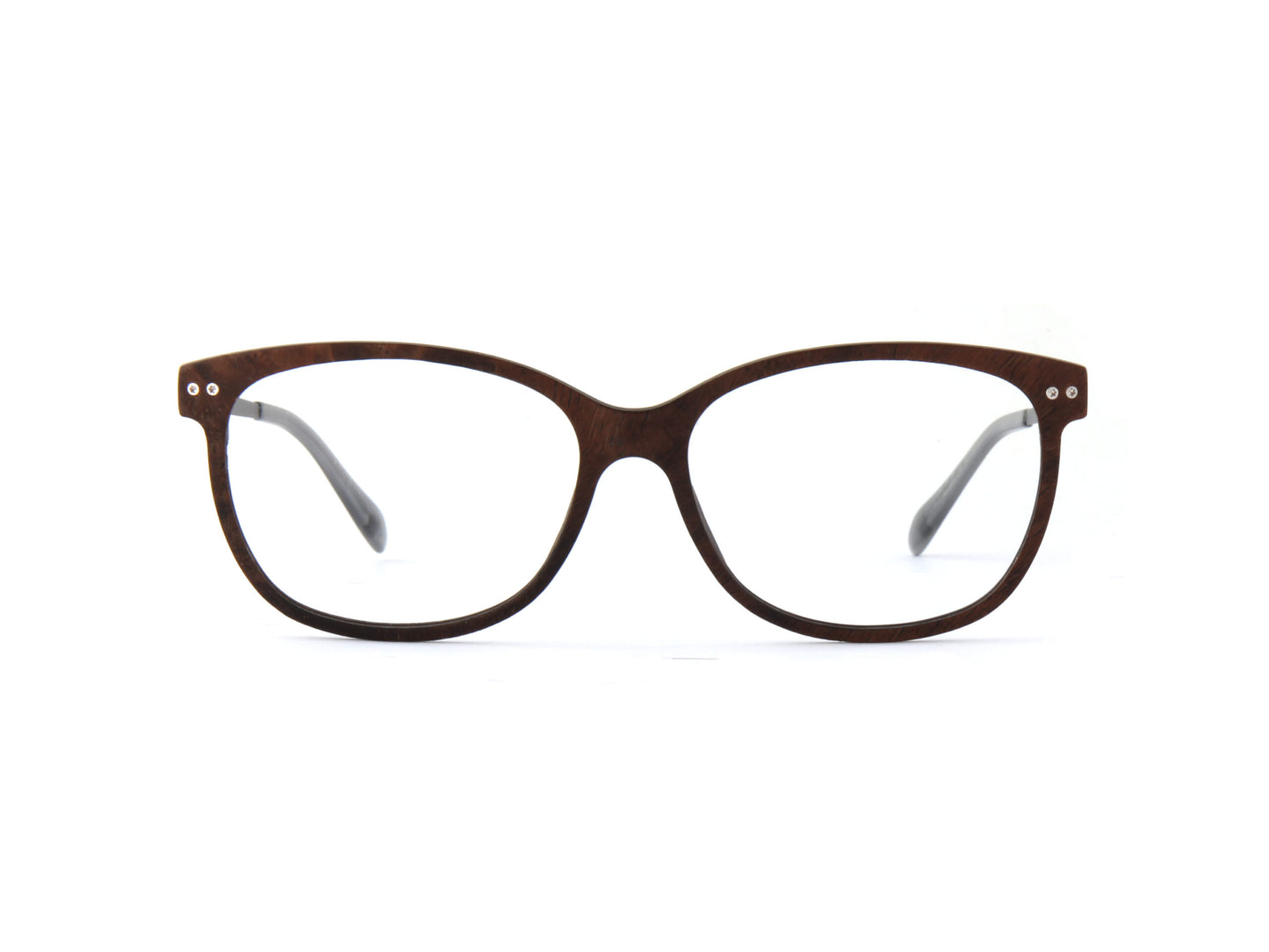 Woodfellas Brillenfassung Marzoll Air 11031 Tepaholz Silber