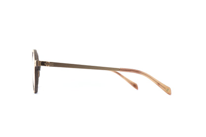 Woodfellas Brillenfassung Blomberg Air 11032 Walnussholz Gold