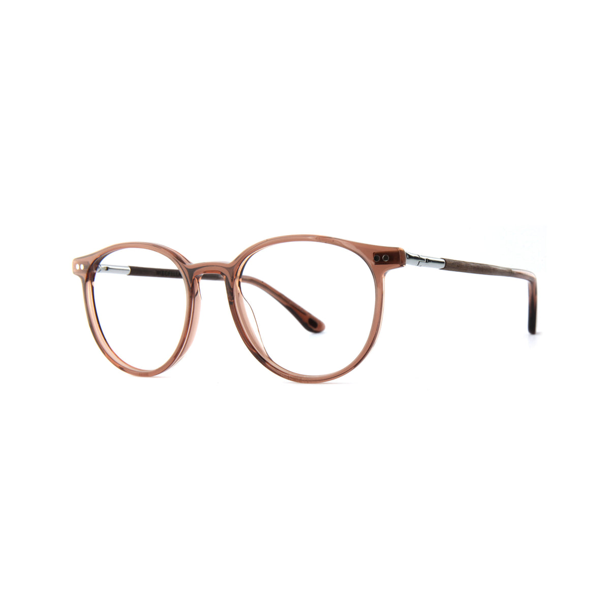 Woodfellas Brillenfassung Point 11037 Curledholz Braun