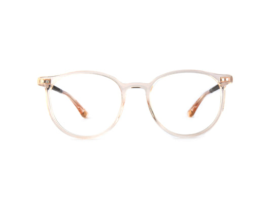 Woodfellas Brillenfassung Point 11037 Schwarzeiche Gold Transparent