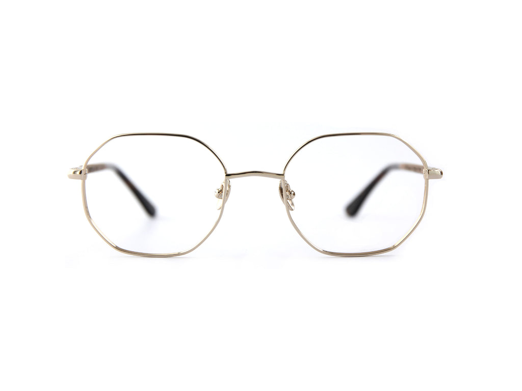 Woodfellas Brillenfassung Flex 11051 Ebenholz Gold