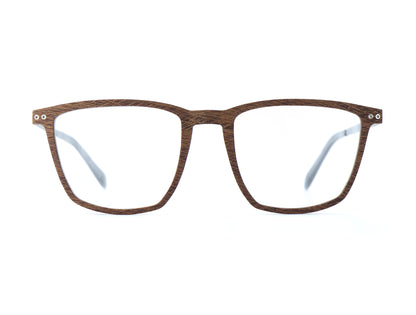 Woodfellas Brillenfassung Sylvenstein Air 11061 Palmholz Silber