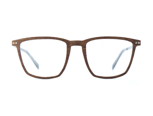 Woodfellas Brillenfassung Sylvenstein Air 11061 Palmholz Silber