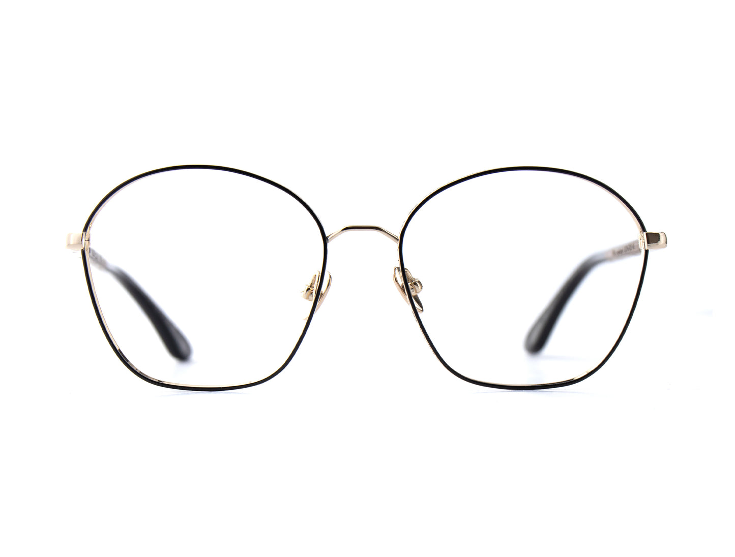 Woodfellas Brillenfassung Twist 11088 Curledholz Gold Schwarz