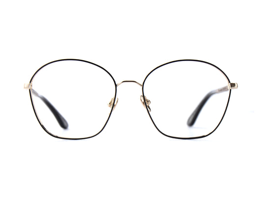 Woodfellas Brillenfassung Twist 11088 Curledholz Gold Schwarz