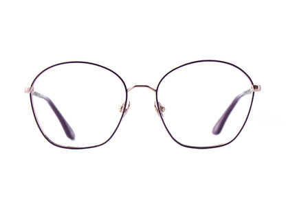 Woodfellas Brillenfassung Twist 11088 Schwarzeiche Pink Lila
