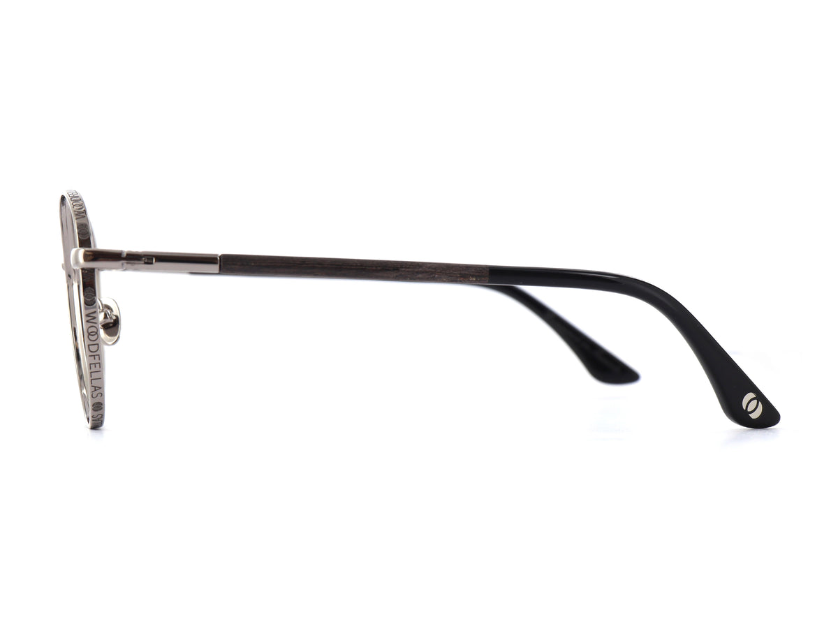 Woodfellas Brillenfassung Wipe 11090 Schwarzeiche Gun
