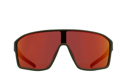 Red Bull SPECT Eyewear Sonnenbrille DAFT-015 Olivgrün