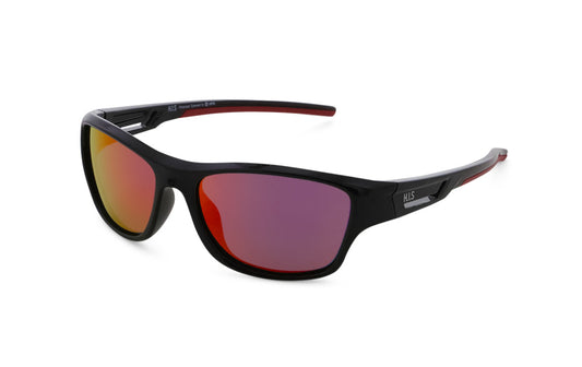 HIS Eyewear Sonnenbrille HPS40103-3 schwarz rot