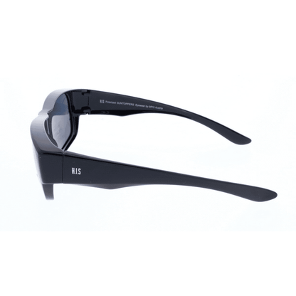 HIS Eyewear Sonnenbrille HPS79103-4 schwarz glänzend