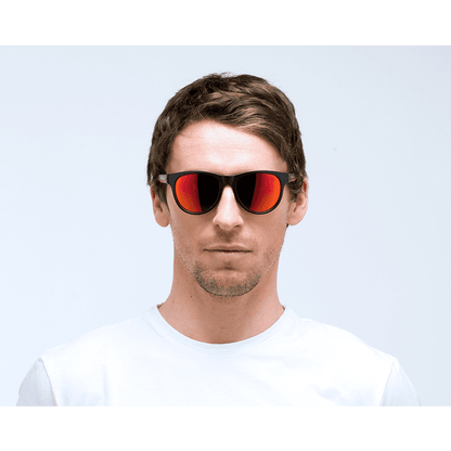 Red Bull SPECT Eyewear Sonnenbrille SPIN-004P schwarz matt rot