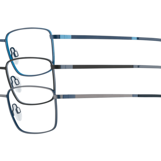 VISTAN Brille Flex 2243-3 gun mit blau matt