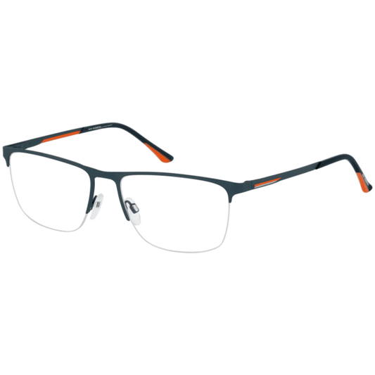 ROY ROBSON Brille 10078-1 schwarz metallic mit orange matt