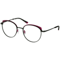 CINQUE Brille Titan 41034-1 dunkeloliv mit magenta matt