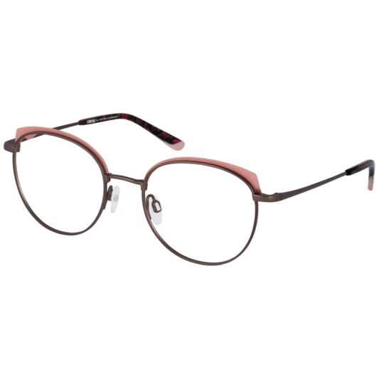 CINQUE Brille Titan 41034-2 braun mit rosé matt