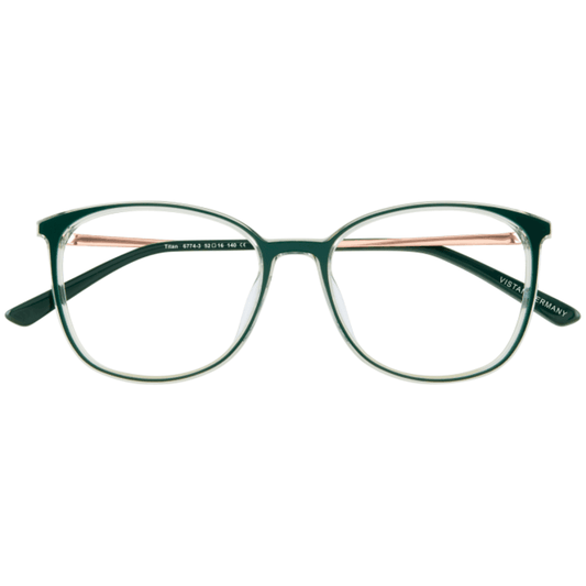 VISTAN Brille 6774-3 grün auf kristall