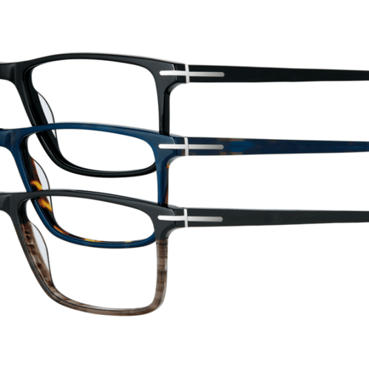 VISTAN Brille 6463-2 dunkelblau auf havanna