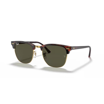 Ray Ban Sonnenbrille Clubmaster 0RB3016 W0366 braun havanna mit gold