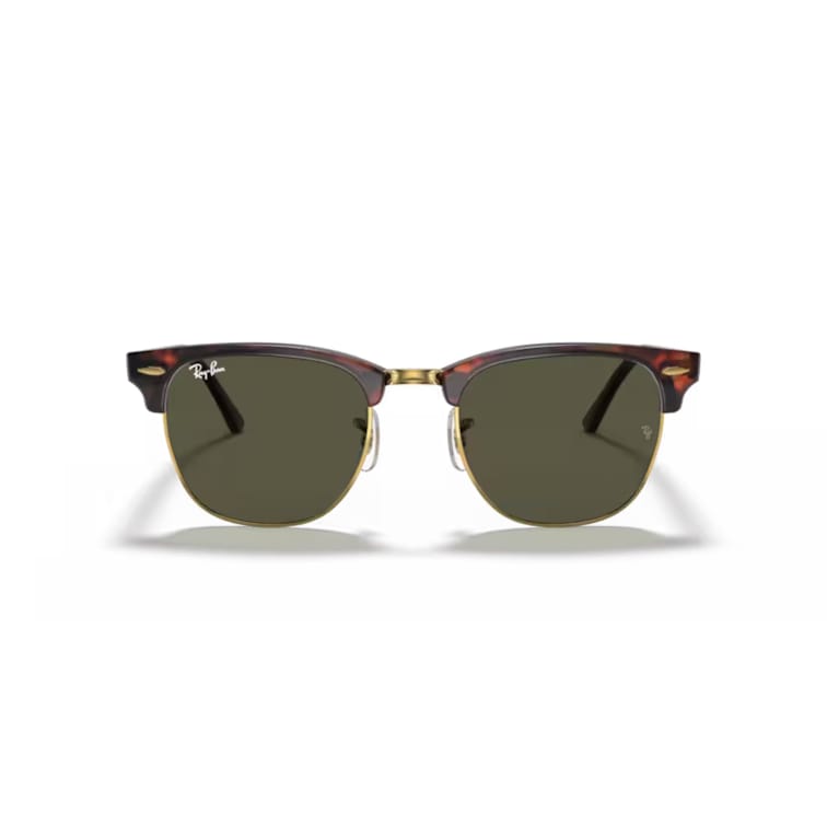 Ray Ban Sonnenbrille Clubmaster 0RB3016 W0366 braun havanna mit gold