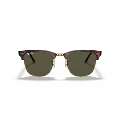 Ray Ban Sonnenbrille Clubmaster 0RB3016 W0366 braun havanna mit gold