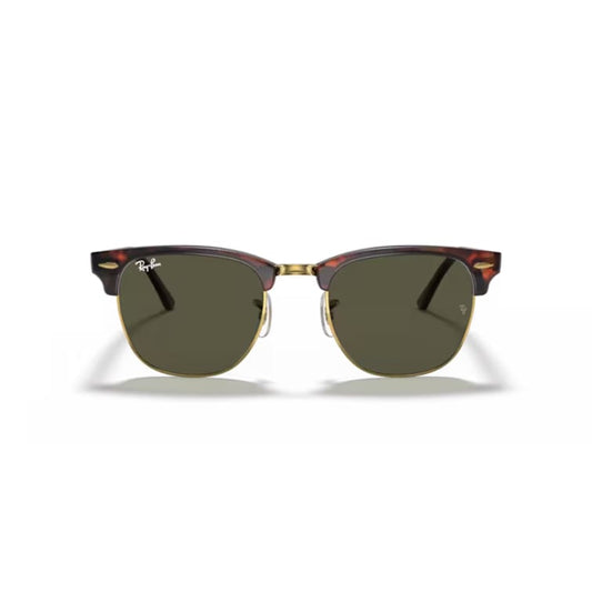 Ray Ban Sonnenbrille Clubmaster 0RB3016 W0366 braun havanna mit gold