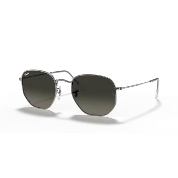 Ray Ban Sonnenbrille Hexagonal 0RB3548N 004/71 gunmetal