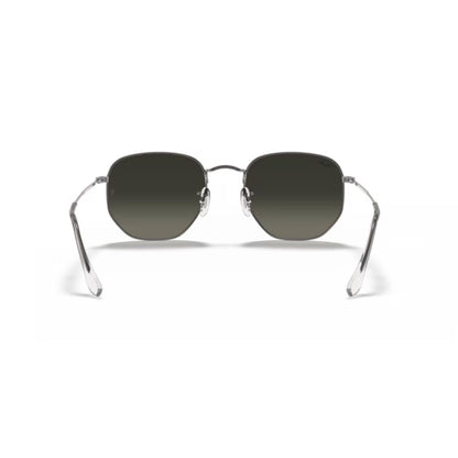 Ray Ban Sonnenbrille Hexagonal 0RB3548N 004/71 gunmetal