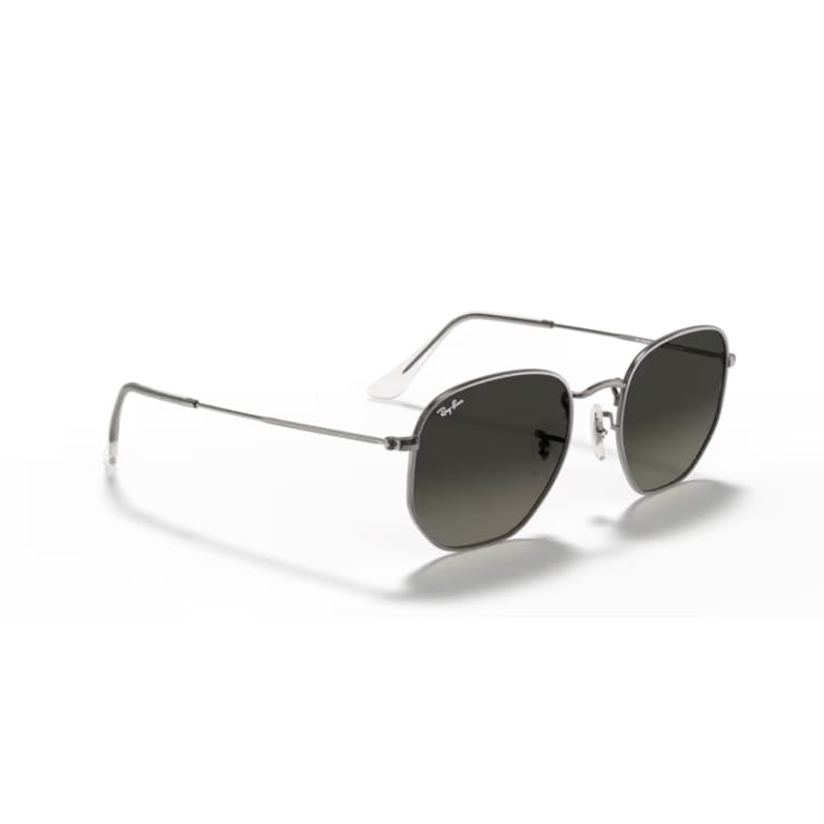 Ray Ban Sonnenbrille Hexagonal 0RB3548N 004/71 gunmetal