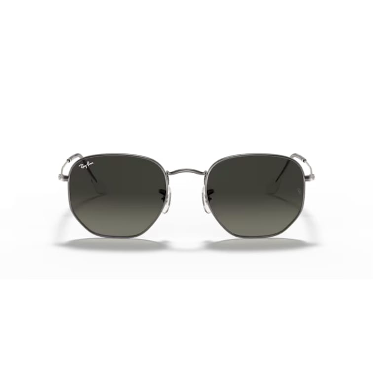 Ray Ban Sonnenbrille Hexagonal 0RB3548N 004/71 gunmetal