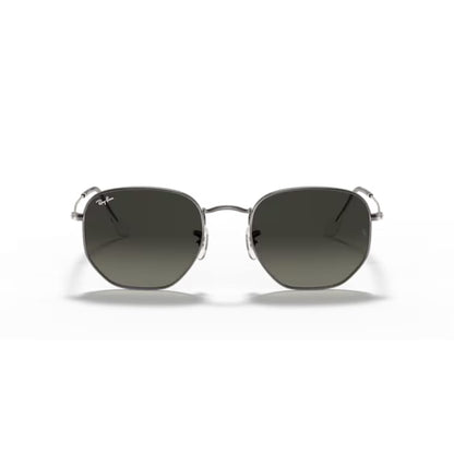 Ray Ban Sonnenbrille Hexagonal 0RB3548N 004/71 gunmetal