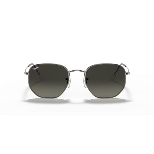 Ray Ban Sonnenbrille Hexagonal 0RB3548N 004/71 gunmetal