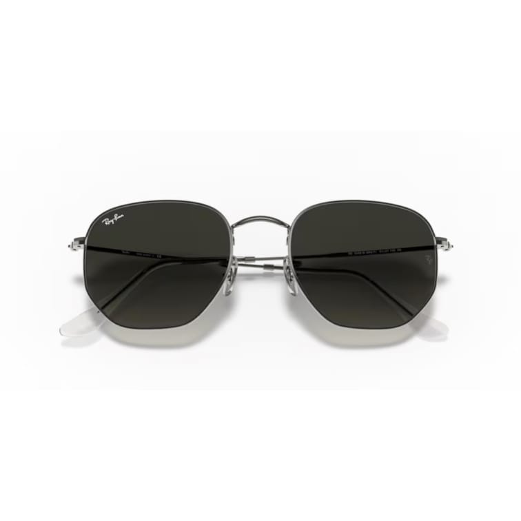 Ray Ban Sonnenbrille Hexagonal 0RB3548N 004/71 gunmetal