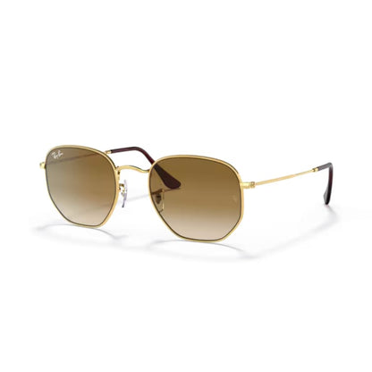 Ray Ban Sonnenbrille Hexagonal 0RB3548 001/51 gold