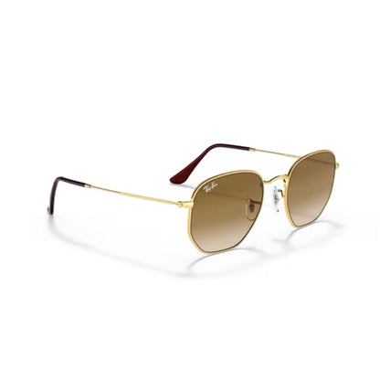 Ray Ban Sonnenbrille Hexagonal 0RB3548 001/51 gold